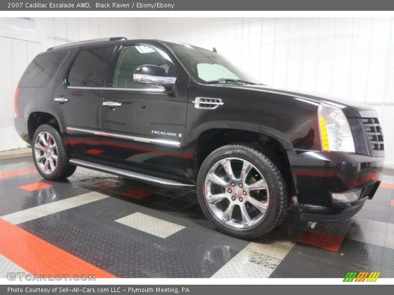Black Raven / Ebony/Ebony 2007 Cadillac Escalade AWD