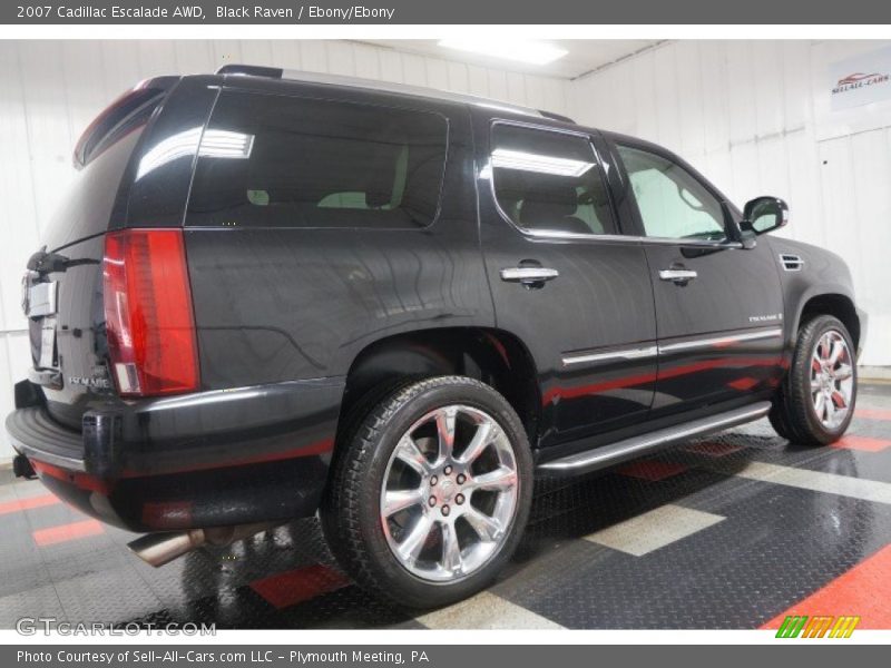 Black Raven / Ebony/Ebony 2007 Cadillac Escalade AWD