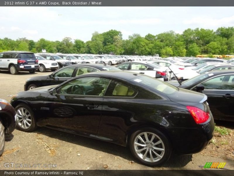 Black Obsidian / Wheat 2012 Infiniti G 37 x AWD Coupe