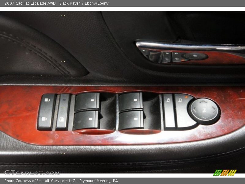 Black Raven / Ebony/Ebony 2007 Cadillac Escalade AWD