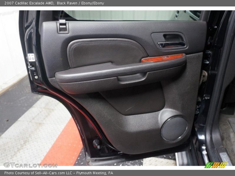 Black Raven / Ebony/Ebony 2007 Cadillac Escalade AWD