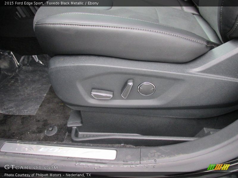 Tuxedo Black Metallic / Ebony 2015 Ford Edge Sport