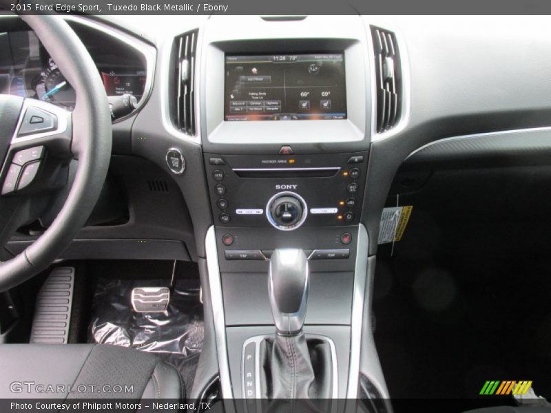 Tuxedo Black Metallic / Ebony 2015 Ford Edge Sport