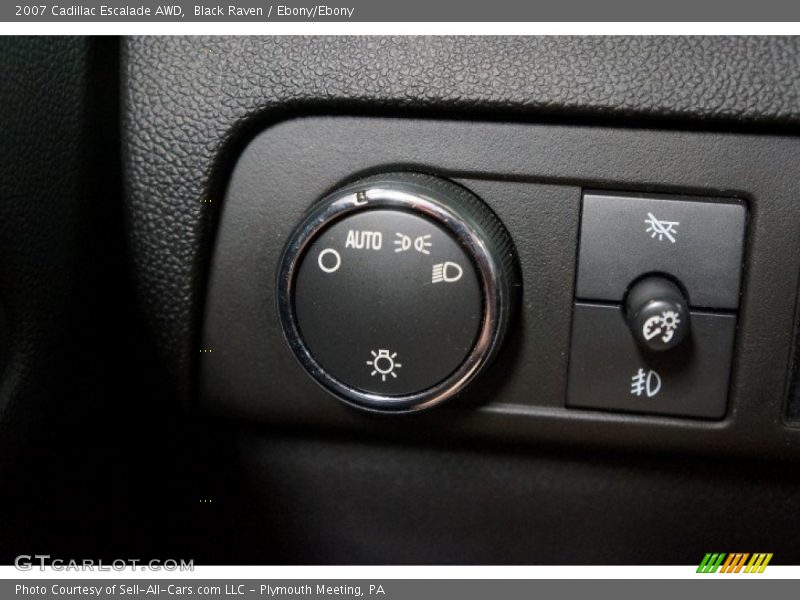 Black Raven / Ebony/Ebony 2007 Cadillac Escalade AWD