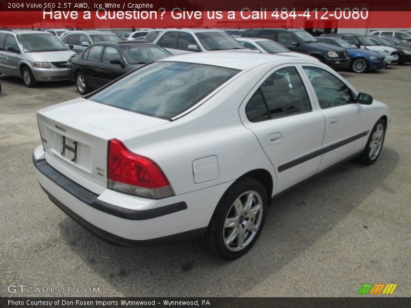 Ice White / Graphite 2004 Volvo S60 2.5T AWD