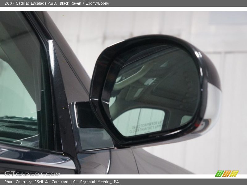 Black Raven / Ebony/Ebony 2007 Cadillac Escalade AWD