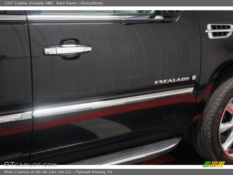 Black Raven / Ebony/Ebony 2007 Cadillac Escalade AWD