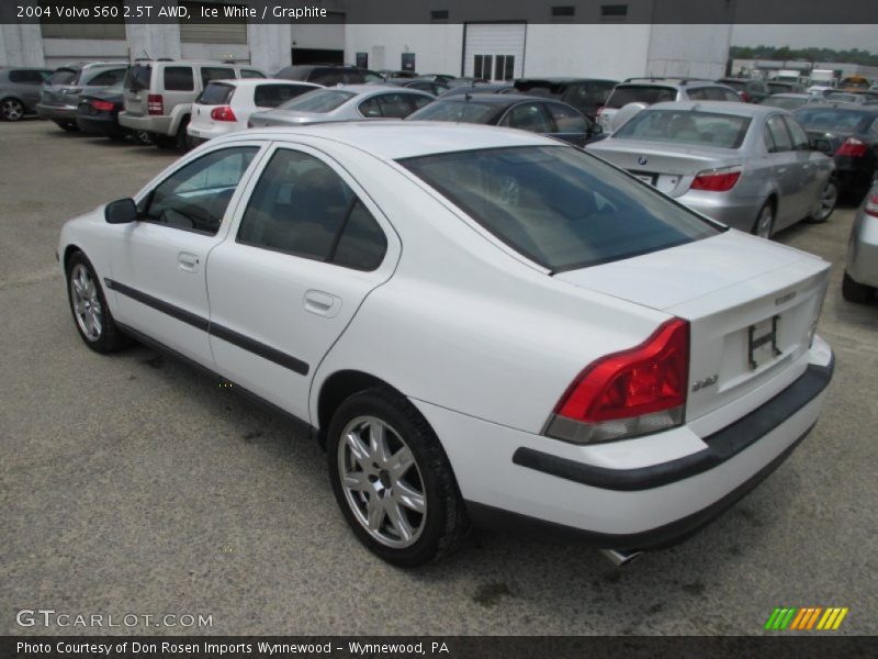 Ice White / Graphite 2004 Volvo S60 2.5T AWD