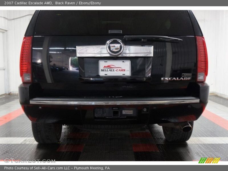 Black Raven / Ebony/Ebony 2007 Cadillac Escalade AWD