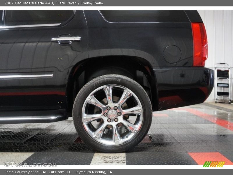 Black Raven / Ebony/Ebony 2007 Cadillac Escalade AWD