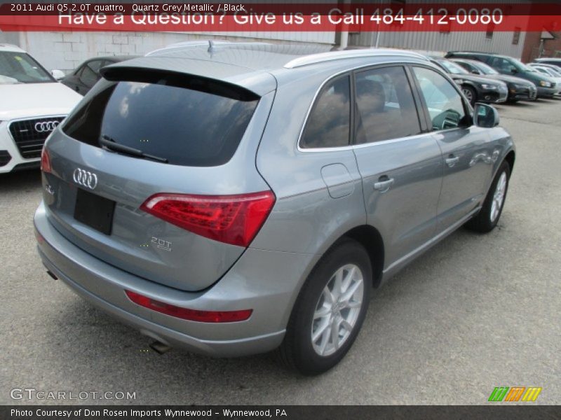 Quartz Grey Metallic / Black 2011 Audi Q5 2.0T quattro