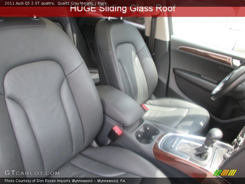 Quartz Grey Metallic / Black 2011 Audi Q5 2.0T quattro