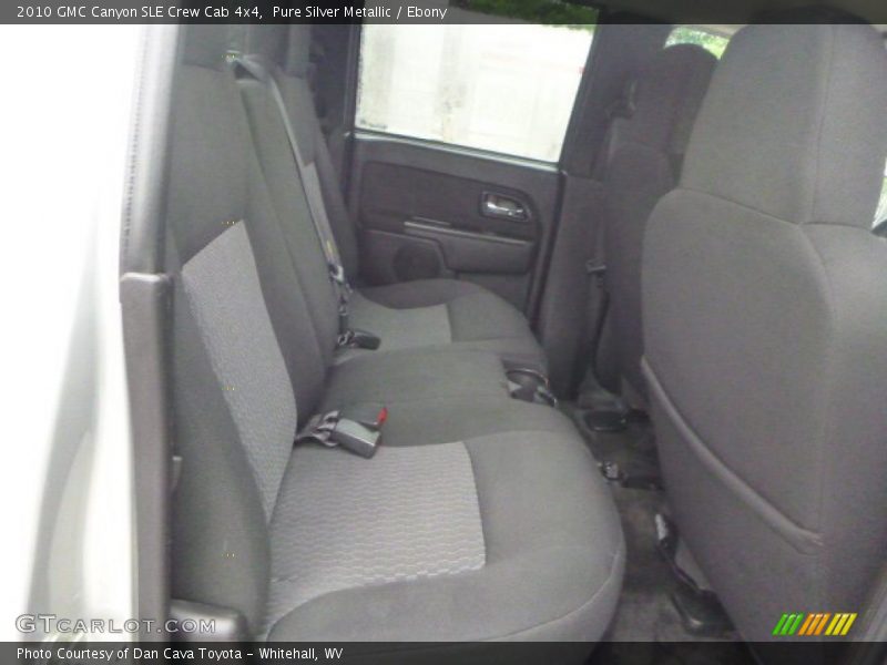 Pure Silver Metallic / Ebony 2010 GMC Canyon SLE Crew Cab 4x4