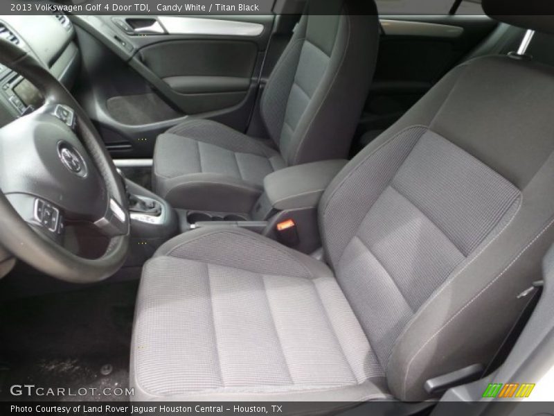 Candy White / Titan Black 2013 Volkswagen Golf 4 Door TDI