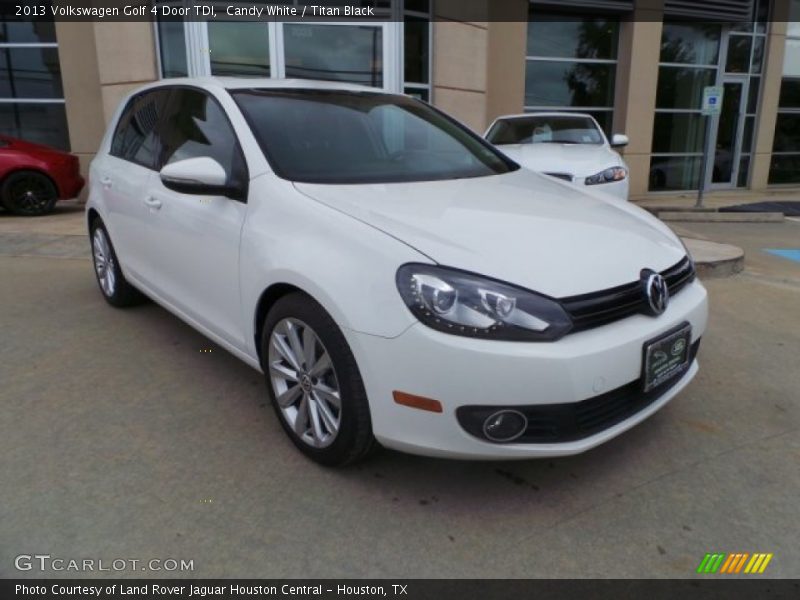 Candy White / Titan Black 2013 Volkswagen Golf 4 Door TDI