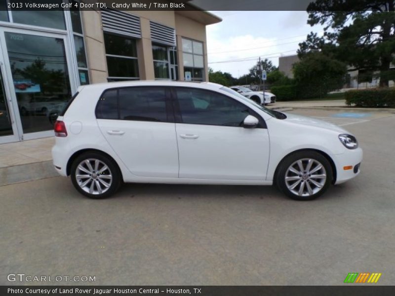 Candy White / Titan Black 2013 Volkswagen Golf 4 Door TDI