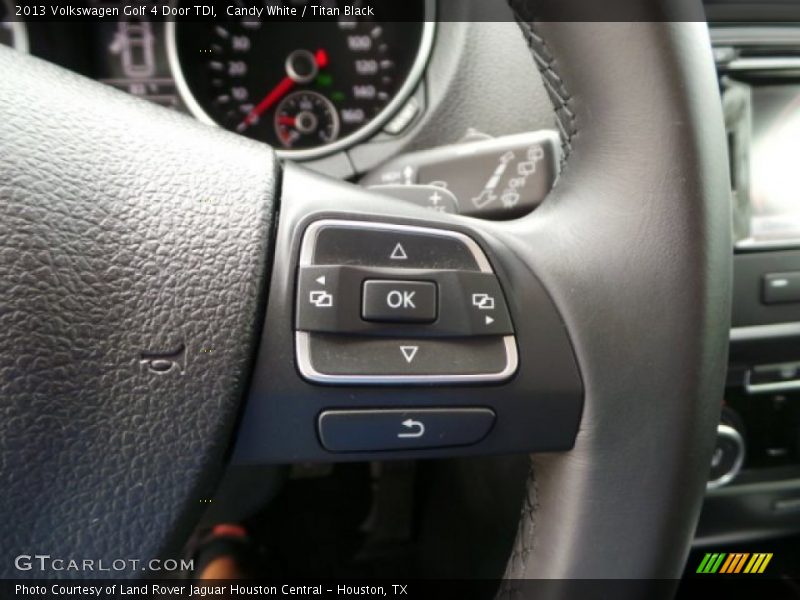 Candy White / Titan Black 2013 Volkswagen Golf 4 Door TDI