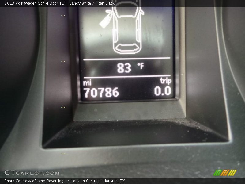 Candy White / Titan Black 2013 Volkswagen Golf 4 Door TDI