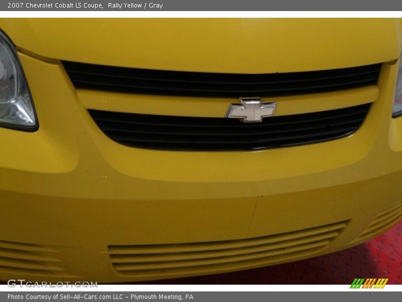 Rally Yellow / Gray 2007 Chevrolet Cobalt LS Coupe