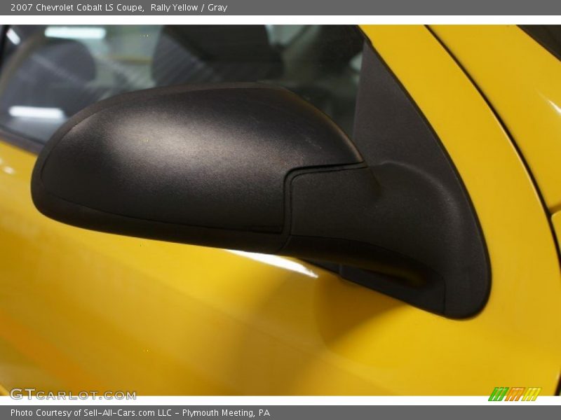 Rally Yellow / Gray 2007 Chevrolet Cobalt LS Coupe