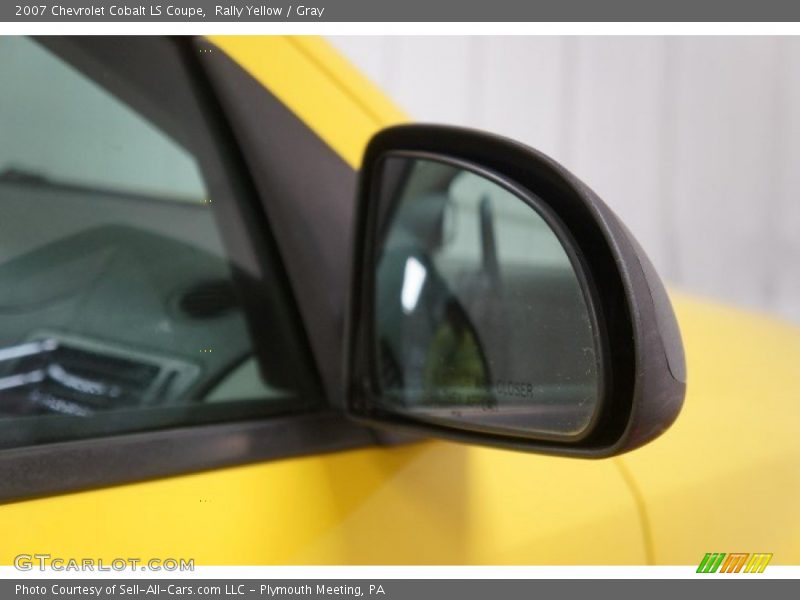 Rally Yellow / Gray 2007 Chevrolet Cobalt LS Coupe