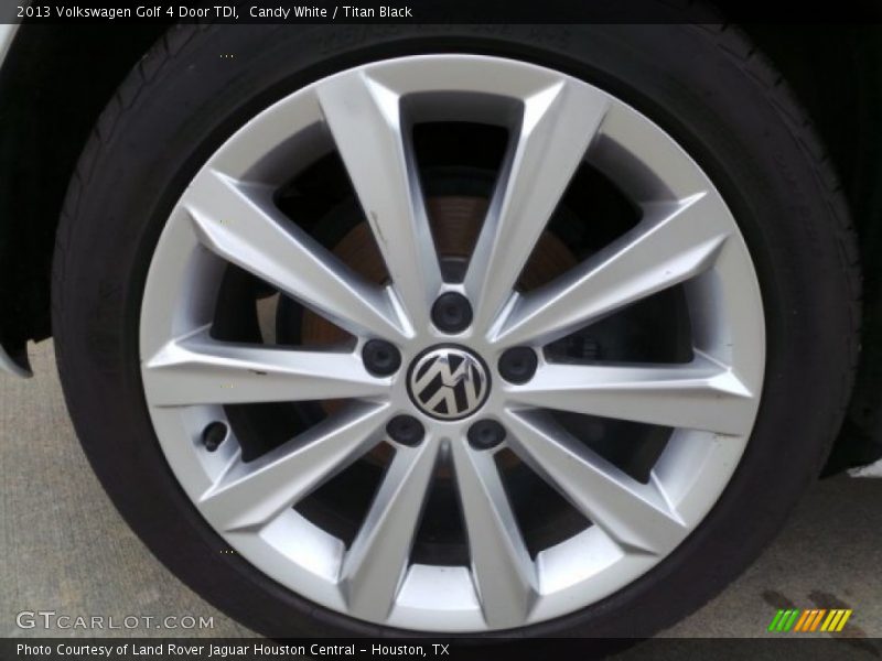 Candy White / Titan Black 2013 Volkswagen Golf 4 Door TDI