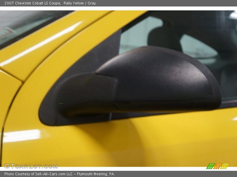 Rally Yellow / Gray 2007 Chevrolet Cobalt LS Coupe
