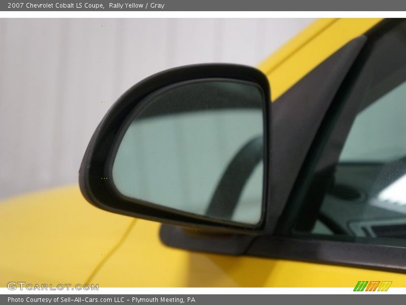 Rally Yellow / Gray 2007 Chevrolet Cobalt LS Coupe