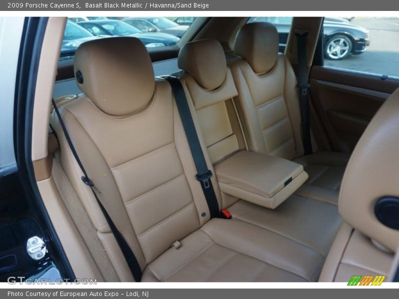 Basalt Black Metallic / Havanna/Sand Beige 2009 Porsche Cayenne S