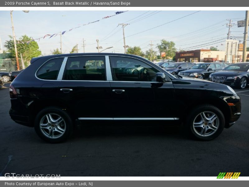 Basalt Black Metallic / Havanna/Sand Beige 2009 Porsche Cayenne S