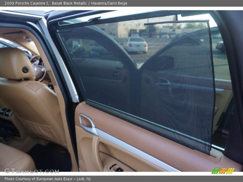 Basalt Black Metallic / Havanna/Sand Beige 2009 Porsche Cayenne S