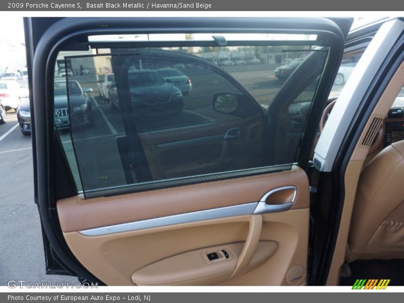 Basalt Black Metallic / Havanna/Sand Beige 2009 Porsche Cayenne S