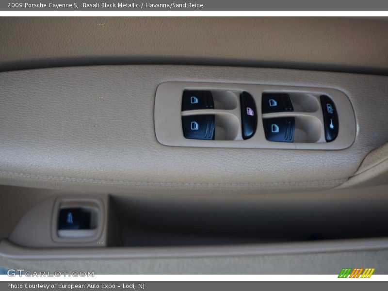 Basalt Black Metallic / Havanna/Sand Beige 2009 Porsche Cayenne S