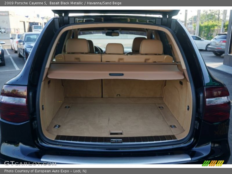 Basalt Black Metallic / Havanna/Sand Beige 2009 Porsche Cayenne S