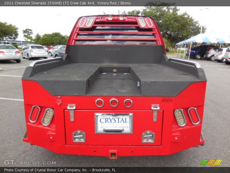 Victory Red / Ebony 2011 Chevrolet Silverado 2500HD LTZ Crew Cab 4x4