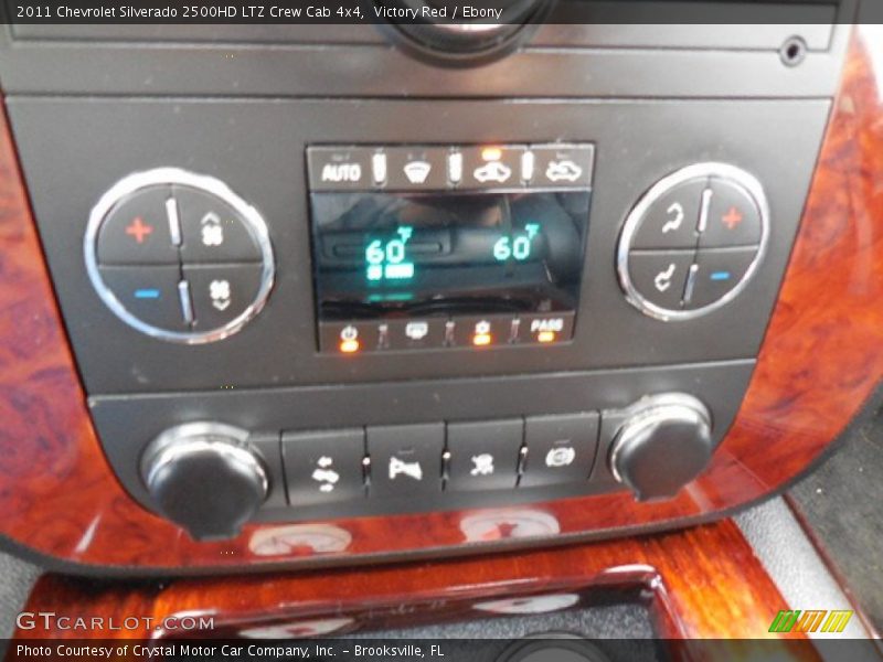 Victory Red / Ebony 2011 Chevrolet Silverado 2500HD LTZ Crew Cab 4x4
