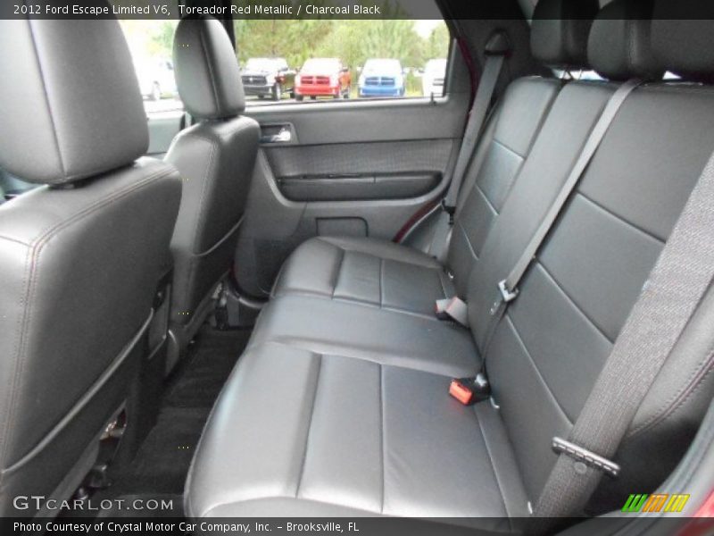 Toreador Red Metallic / Charcoal Black 2012 Ford Escape Limited V6