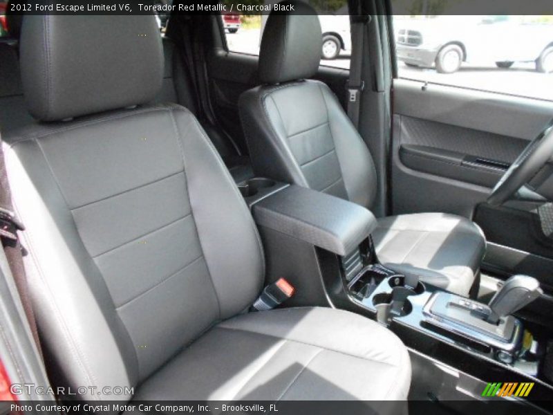 Toreador Red Metallic / Charcoal Black 2012 Ford Escape Limited V6