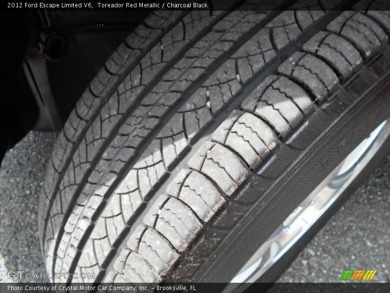 Toreador Red Metallic / Charcoal Black 2012 Ford Escape Limited V6