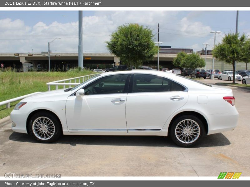 Starfire White Pearl / Parchment 2011 Lexus ES 350
