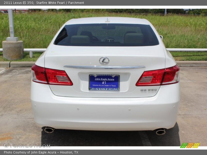 Starfire White Pearl / Parchment 2011 Lexus ES 350