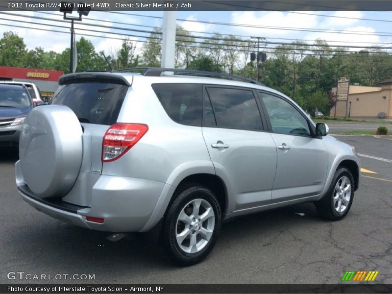 Classic Silver Metallic / Ash 2012 Toyota RAV4 V6 Limited 4WD