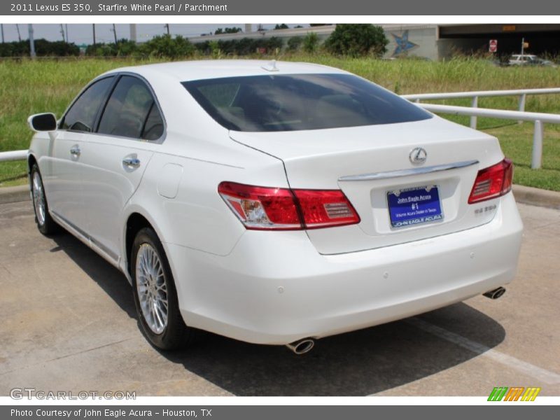 Starfire White Pearl / Parchment 2011 Lexus ES 350
