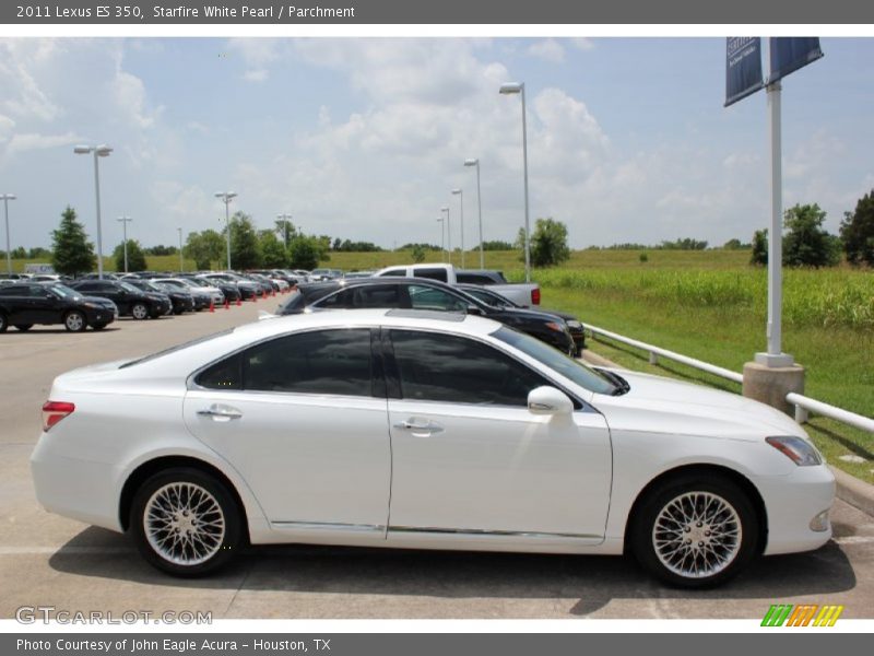 Starfire White Pearl / Parchment 2011 Lexus ES 350
