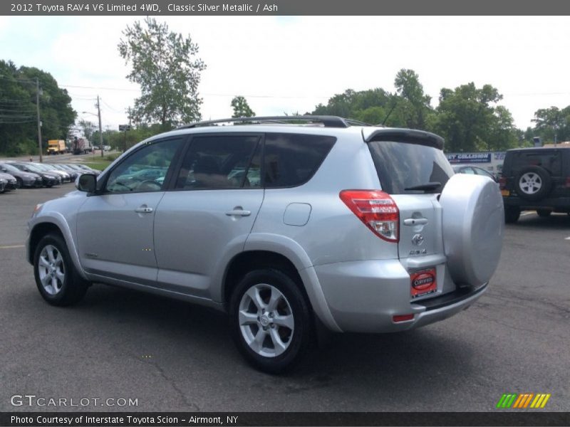 Classic Silver Metallic / Ash 2012 Toyota RAV4 V6 Limited 4WD