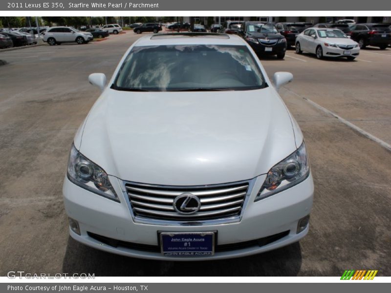 Starfire White Pearl / Parchment 2011 Lexus ES 350