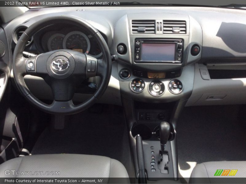 Classic Silver Metallic / Ash 2012 Toyota RAV4 V6 Limited 4WD