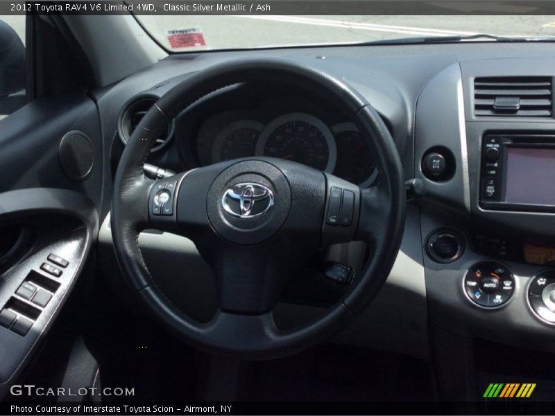 Classic Silver Metallic / Ash 2012 Toyota RAV4 V6 Limited 4WD
