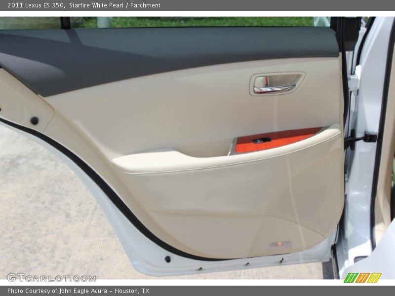 Starfire White Pearl / Parchment 2011 Lexus ES 350