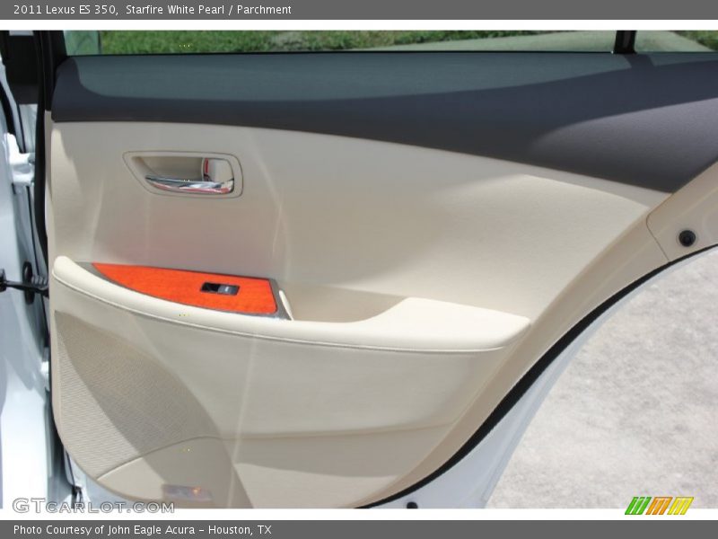 Starfire White Pearl / Parchment 2011 Lexus ES 350